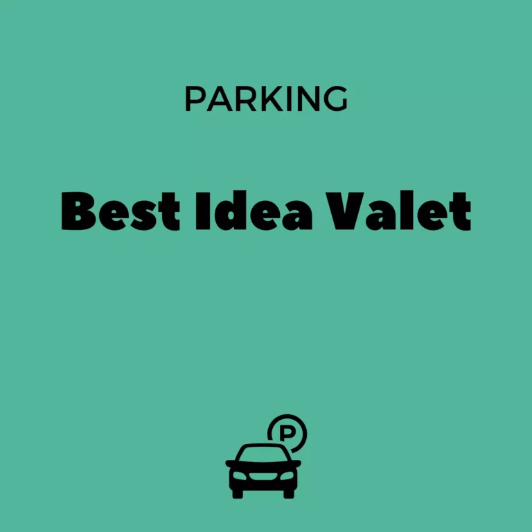 Best Idea Valet